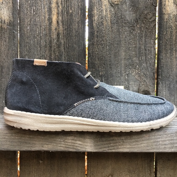 Hey Dude Other - Hey Dude mens Gordon Shoes size 9 Gray Suede